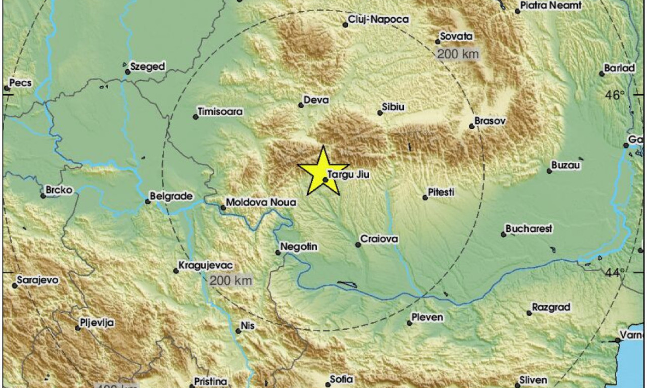 ZEMLJOTRES U RUMUNIJI ZALJULJAO BEOGRAD Panika u regionu (FOTO)