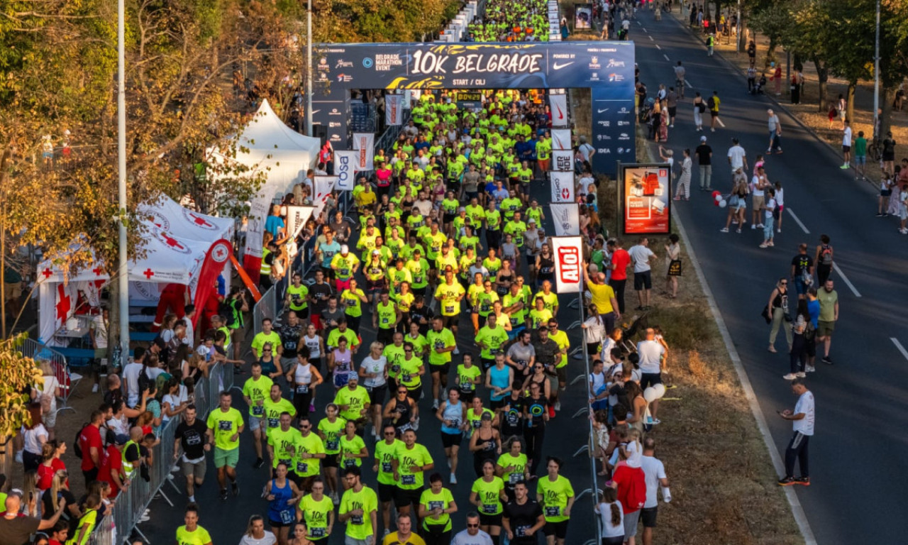SVE JE SPREMNO ZA BEOGRADSKU DESETKU Očekuje se rekordan broj učesnika tradicionalne trke na Ušću