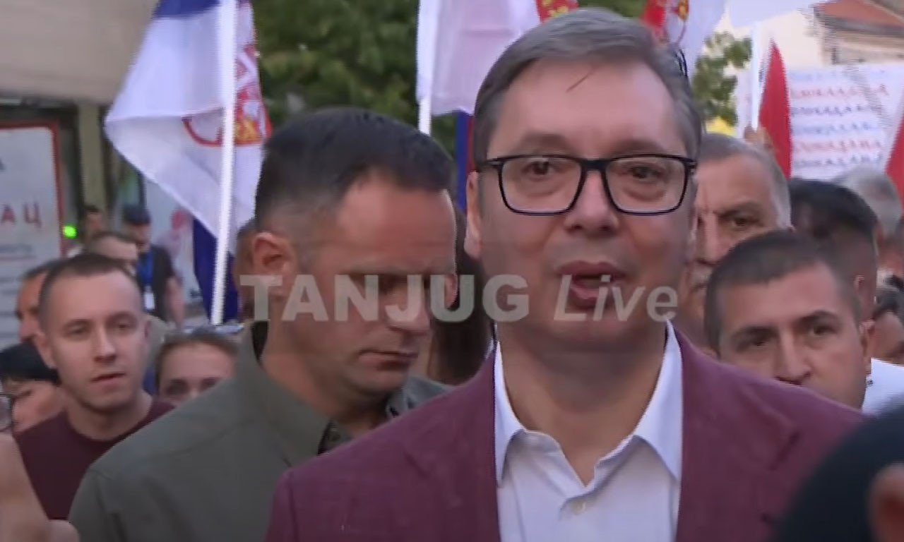 PREDSEDNIK VUČIĆ NA SKUPU U UBU: Nikome nije potrebno nasilje, treba da negujemo pozitivnu energiju (VIDEO)