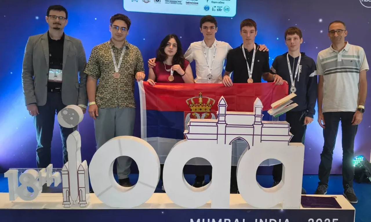 SRBIJA JE PONOSNA NA NJIH! Naši gimnazijalci osvojili 5 medalja na Međunarodnoj olimpijadi iz astronomije u Indiji