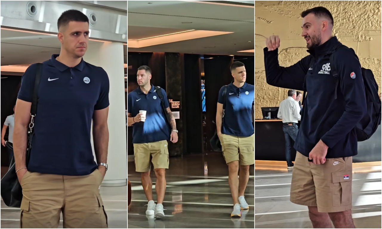 ORLOVI POLETELI ZA RIGU Srećno i donesite nam zlato sa Eurobasketa