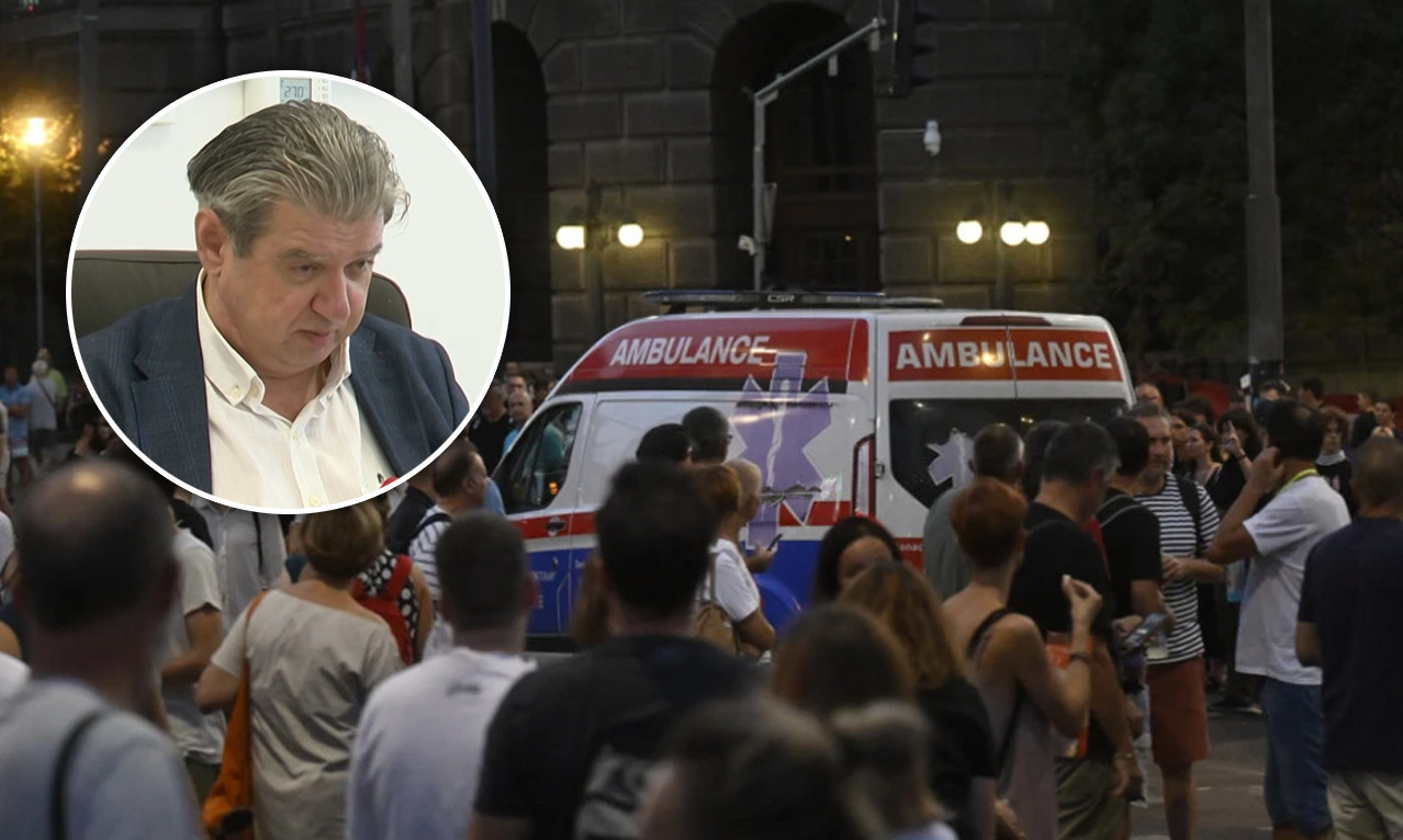 BLOKADERI NAPALI HITNU POMOĆ Doktor Živanović otkrio kako je izgledala paklena noć u Novom Sadu