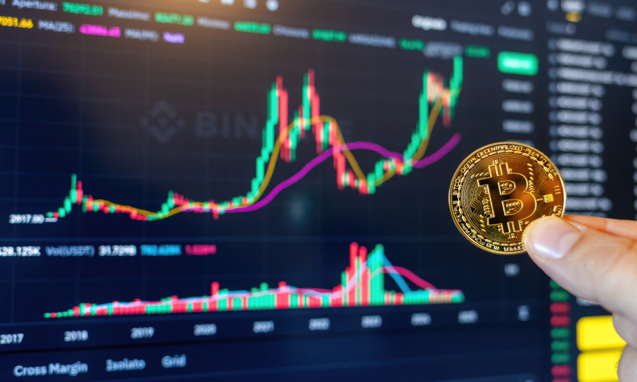 BITKOIN PONOVO RASTE: Vrednost najpoznatije kriptovalute premašila 77.000 evra