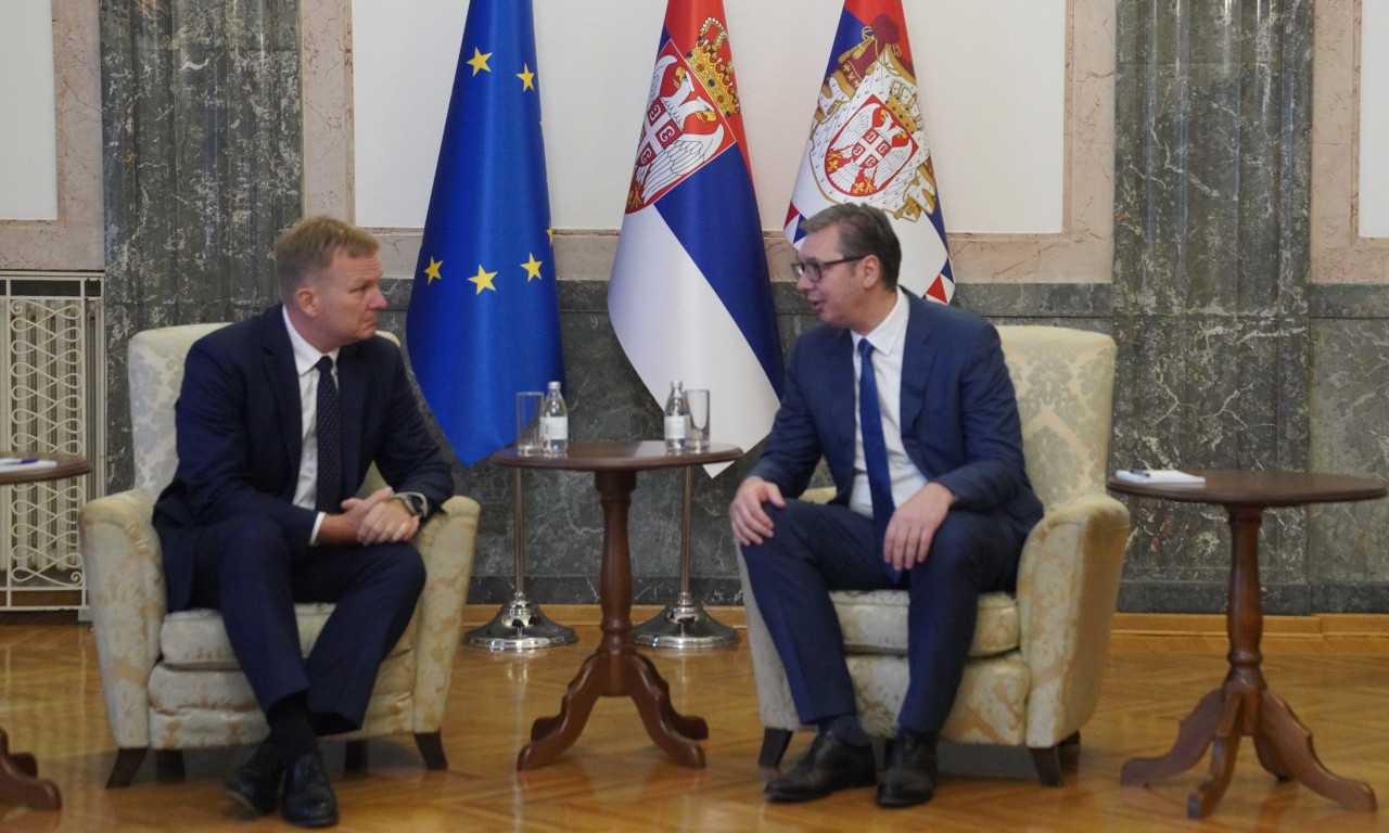 VUČIĆ NA SASTANKU SA SORENSENOM Zajednica srpskih opština u centru dijaloga (FOTO)