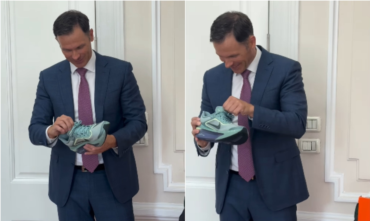 SINIŠA MALI ZA ROĐENDAN DOBIO NAJNOVIJI MODEL NIKE PATIKA Evo koliko koštaju i zašto su posebne (VIDEO)