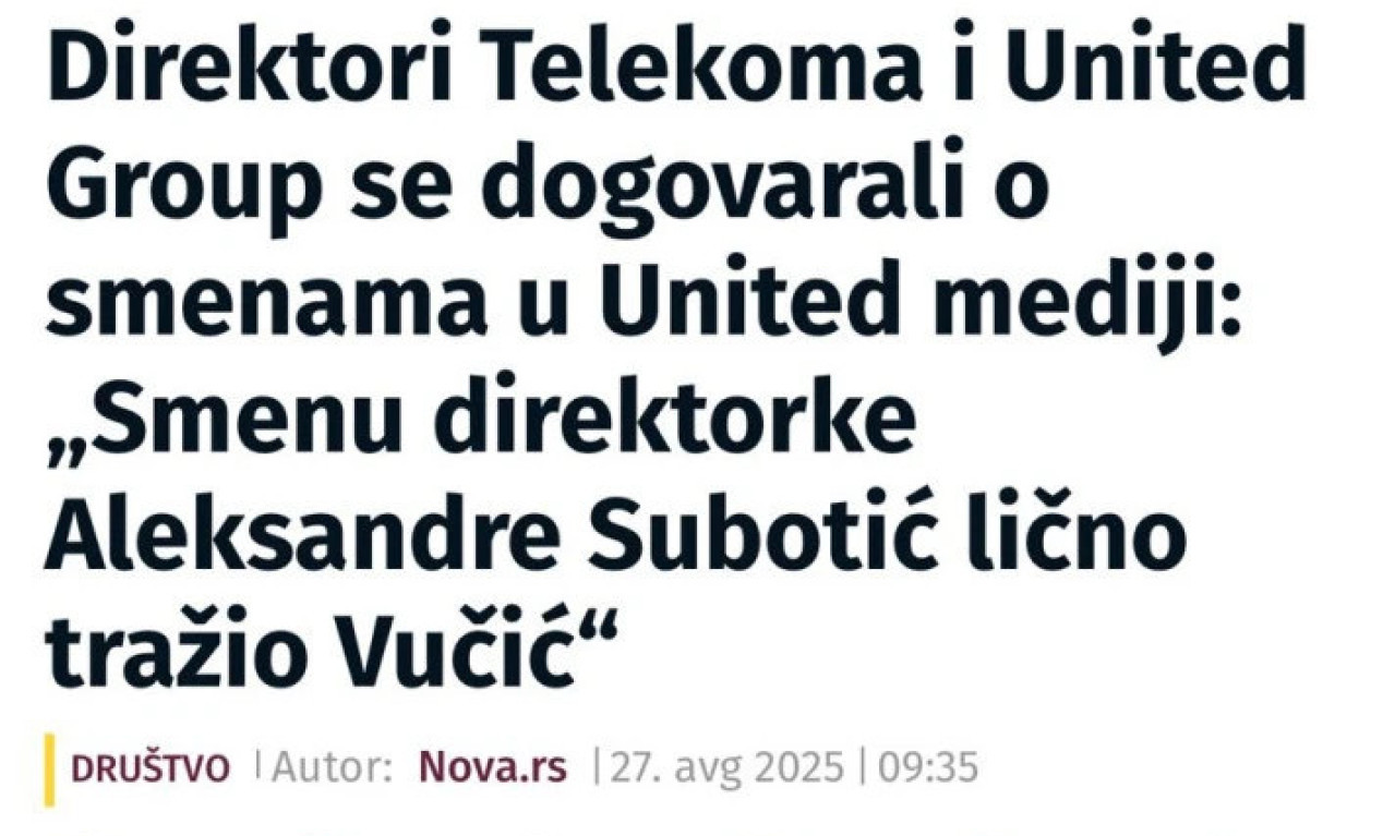 NOVE OBMANE N1 I NOVE S OCCRP tvrdi da Vučić nema veze sa otkazima, ovi mediji nastavljaju kampanju laži (FOTO)