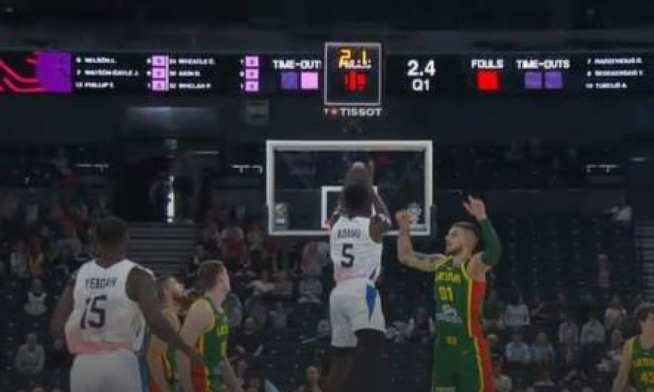EUROBASKET TEK POČEO, A VEĆ IMAMO POTEZ ZA BUKVARE! Pogledajte ludu trojku sa pola terena