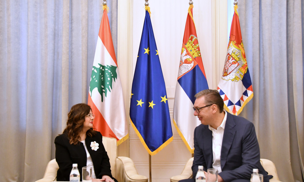 ISKRENA REČ VUČIĆA ZA AMBASADORKU LIBANA Kraj mandata u Srbiji za Nadu Al Akl