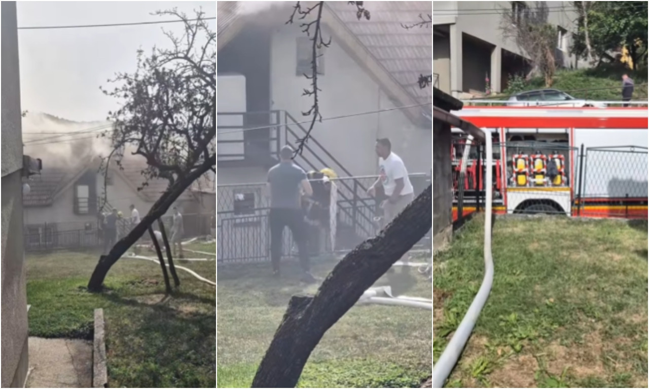 VATRENA STIHIJA GUTA KUĆU Drama u Užicu (VIDEO)