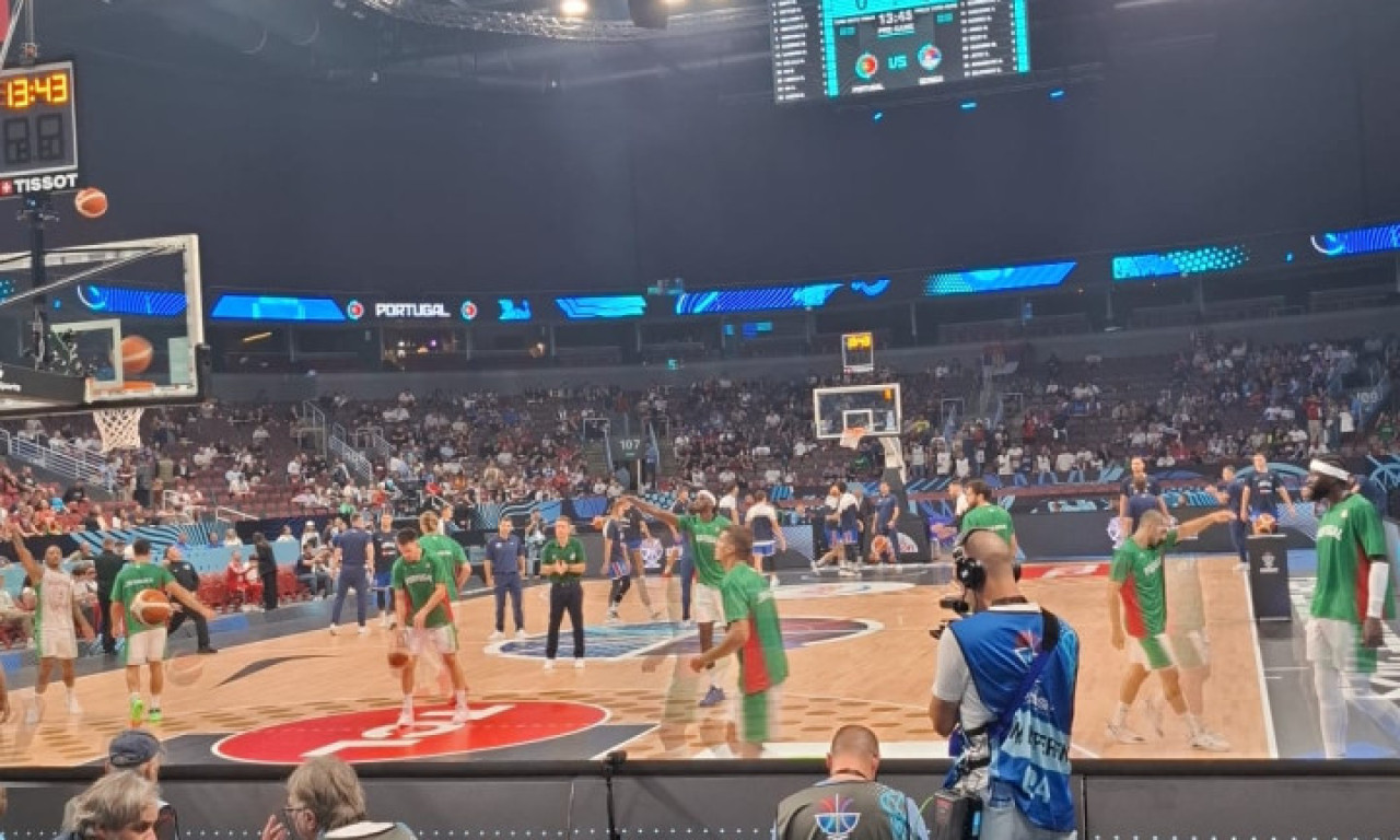KOŠARKAŠI SRBIJE PROTIV PORTUGALIJE Za drugu pobedu na Evrobasketu