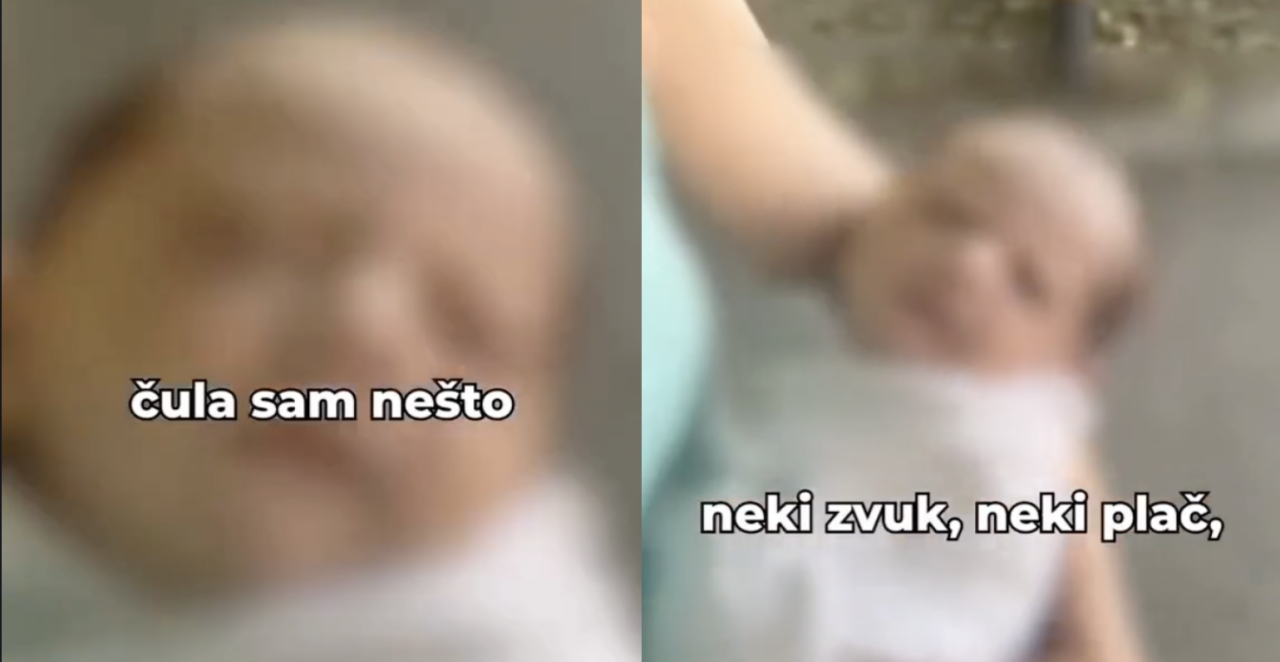 OVO JE BEBA PRONAĐENA KOD KONTEJNERA U ZEMUNU Najpotresniji snimak koji ćete videti danas (VIDEO)