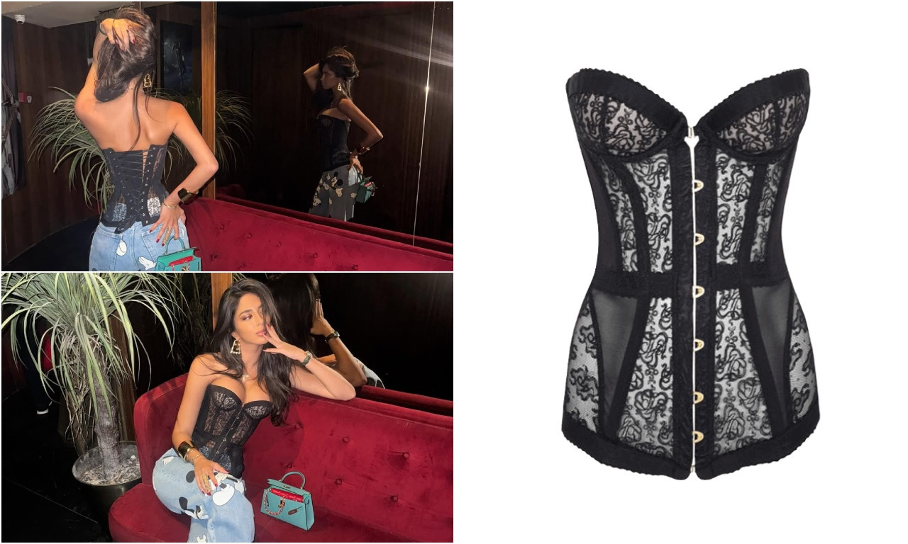 KORSET OD 500 EVRA NA ĐINI DŽINOVIĆ KOJI SVE ŽENE ŽELE Pogledajte kako Agent Provocateur grmi u srpskom izdanju (FOTO)