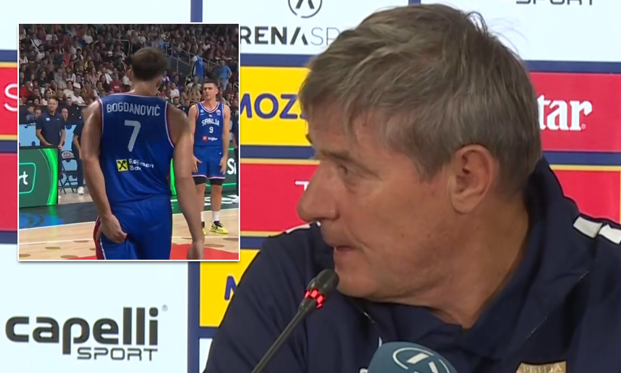 PIKSI DEVASTIRAN ZBOG POVREDE BOGDANOVIĆA Selektor poslao važnu poruku košarkašima Srbije posle najgorih vesti (VIDEO)