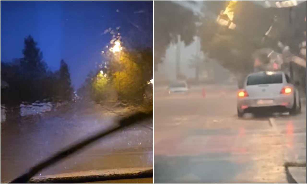 VIŠE OD 2.000 MUNJA PARALO NEBO Potop na ulicama u Hrvatskoj! Da li je Srbija sledeća na udaru? (VIDEO)