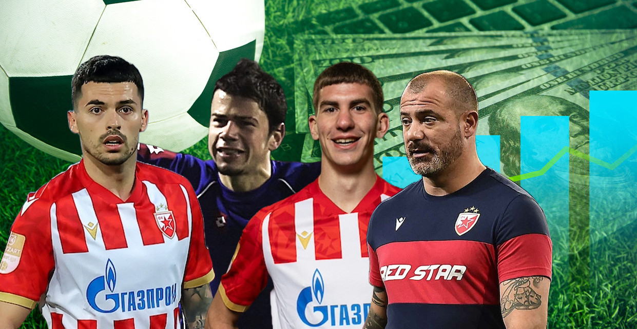 OVO SU NAJVEĆI TRANSFERI SRPSKOG FUDBALA Zvezda ispisala istoriju, a da li se sećate za koju cifru je otišao Kežman?