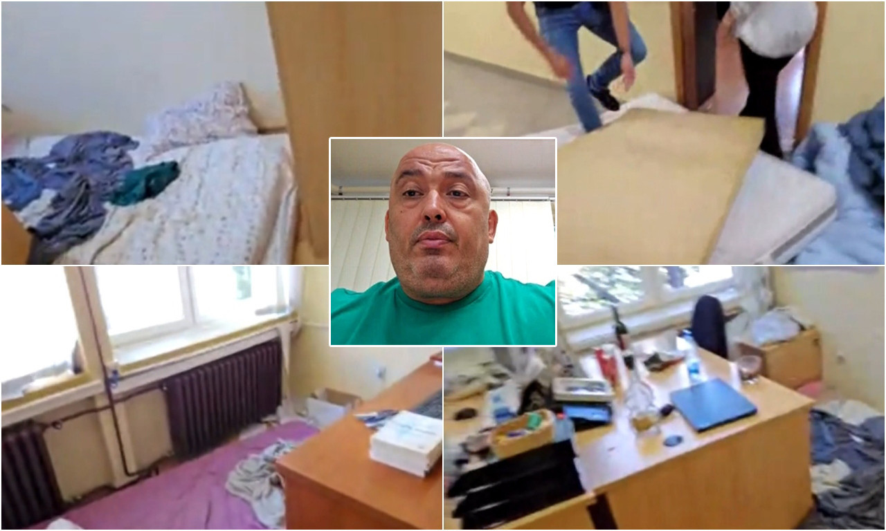 DIF SE DAVI U ĐUBRETU NAKON BLOKADE Dekan Drid uživo za K1 pokazao prostorije: Prljavština, prnje, alkohol... (FOTO)