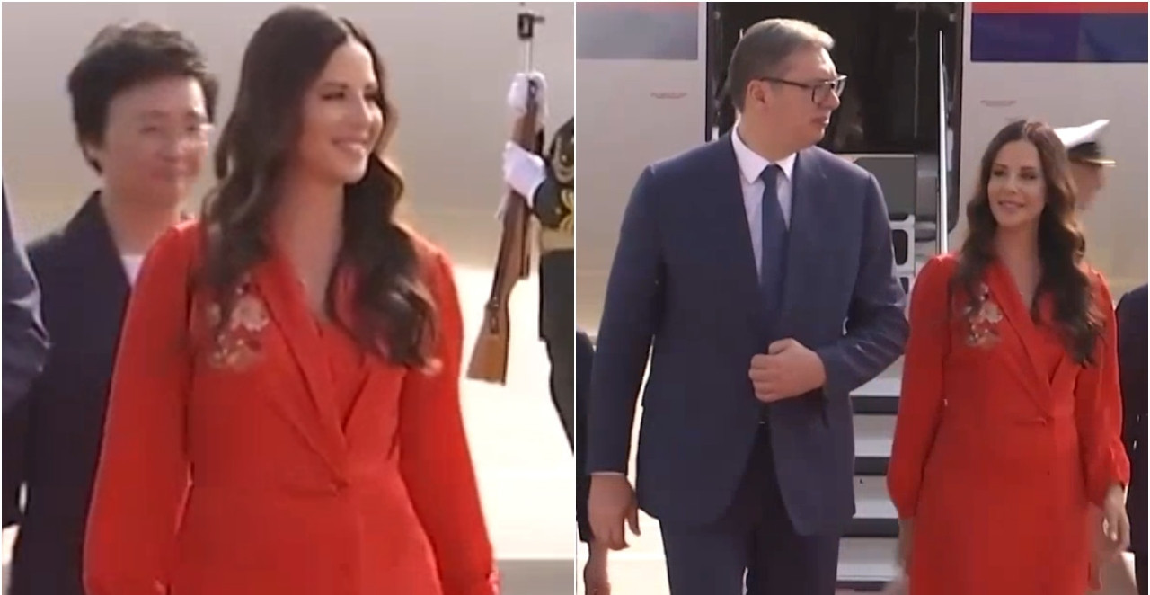 TAMARA VUČIĆ ZABLISTALA U PEKINGU Njena haljina ima posebnu simboliku (FOTO+VIDEO)