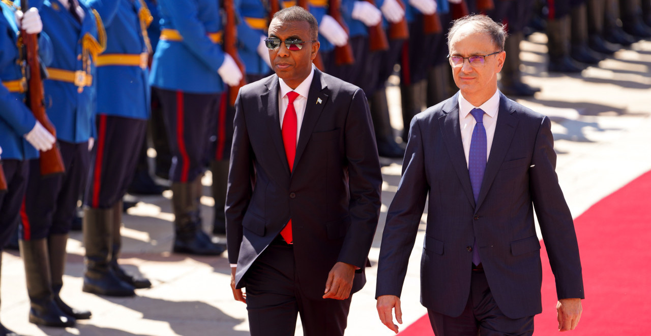 ISTORIJSKI SUSRET U BEOGRADU! Premijer Srbije dočekao kolegu iz Somalije uz najviše državne počasti (VIDEO)