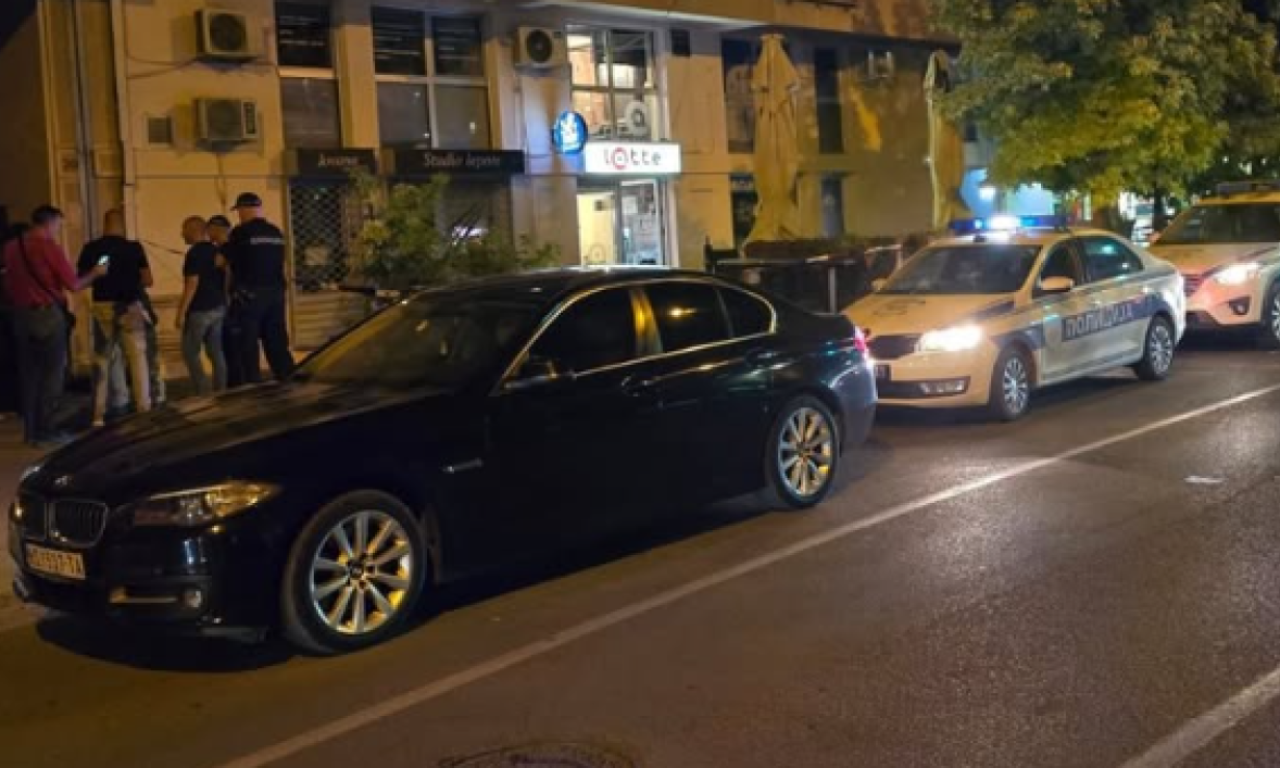 UBISTVO U NOVOM SADU Ispred ugostiteljskog objekta policija pod rotacijom (FOTO)