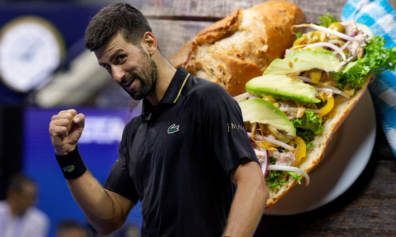 NOVAK ĐOKOVIĆ OTKRIO KOJI MU JE OMILJENI SENDVIČ! Evo kako da napravite Tunakado (RECEPT)