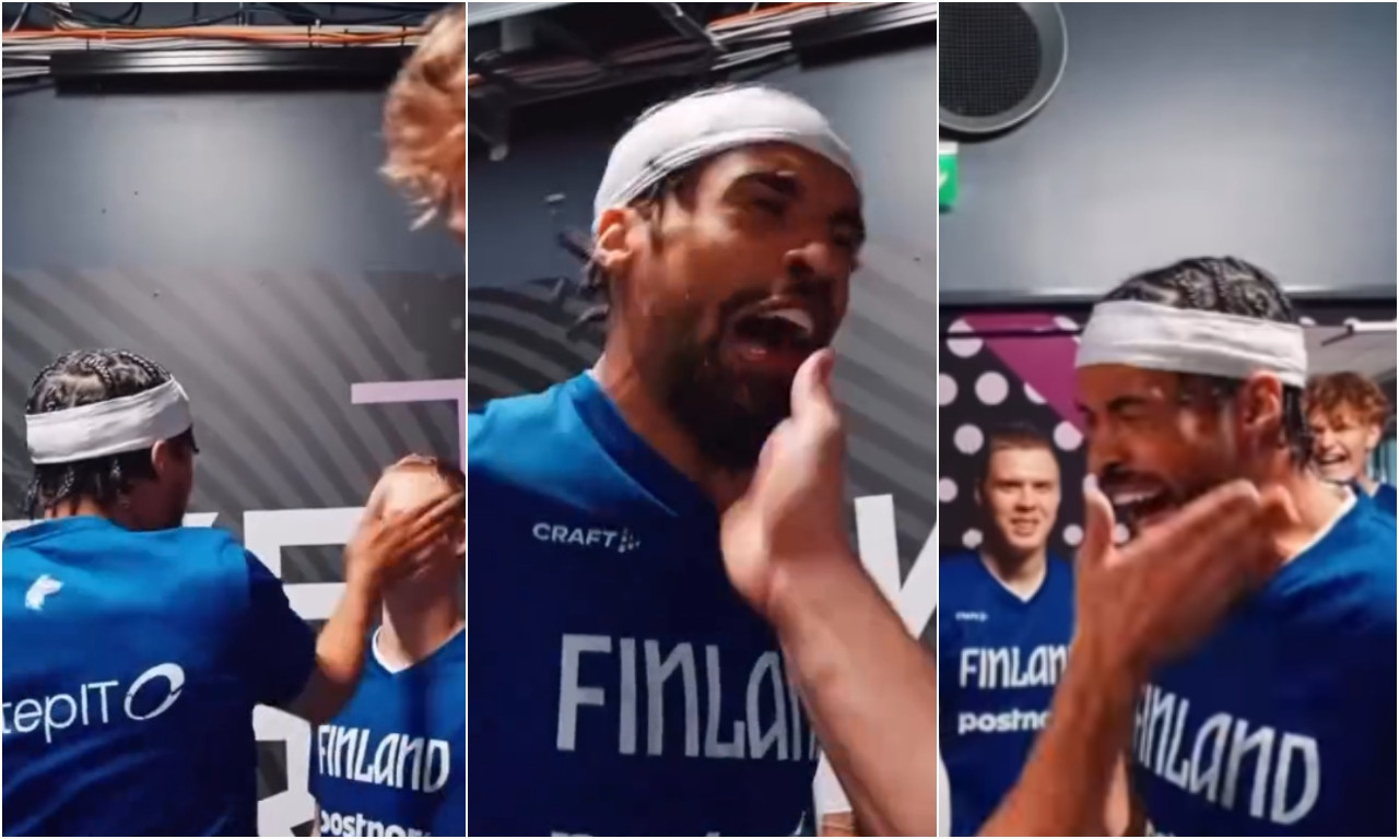 FINCI, ŠTA RADITE TO BRE? Pogledajte kakav ritual imaju novi protivnici košarkaša Srbije, ovo treba da nas plaši (VIDEO)