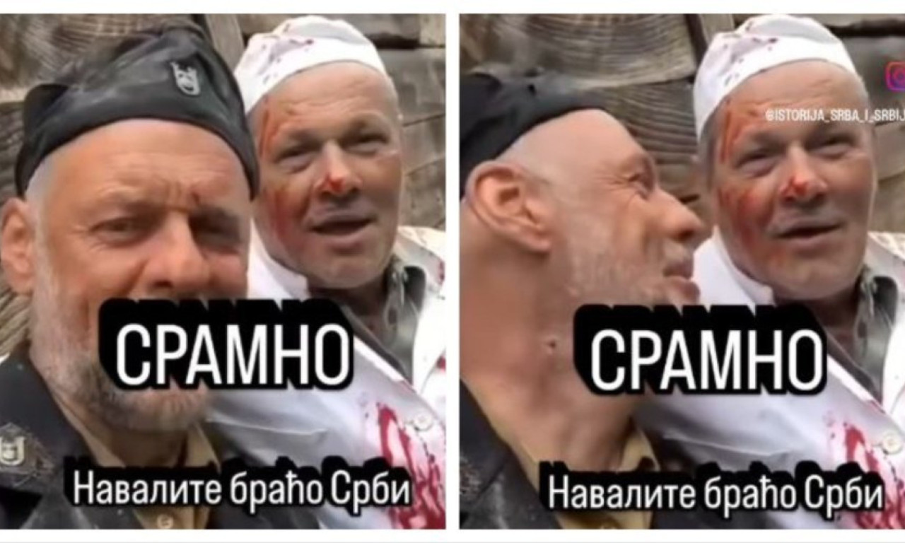 HRVATI SA USTAŠKOM KAPOM POZIVAJU SRBE U ZADAR Ministar Selaković hitno reagovao (VIDEO)