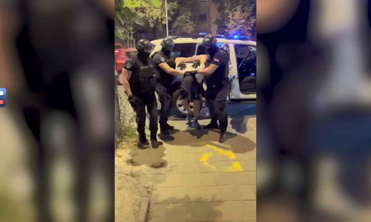 POGLEDAJTE SNIMAK HAPŠENJA UBICE DEJANA MIRKOVIĆA IZ NOVOG SADA Dačić otkrio detalje (VIDEO)