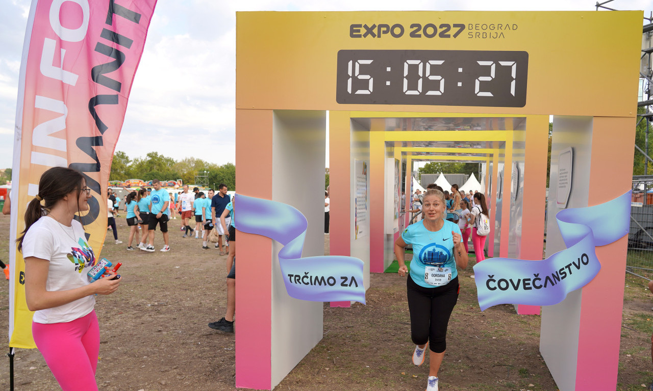 EXPO 2027 UNEO NOVU ENERGIJU U BEOGRADSKI MARATON Evo šta su sve priredili trkačima (FOTO/VIDEO)