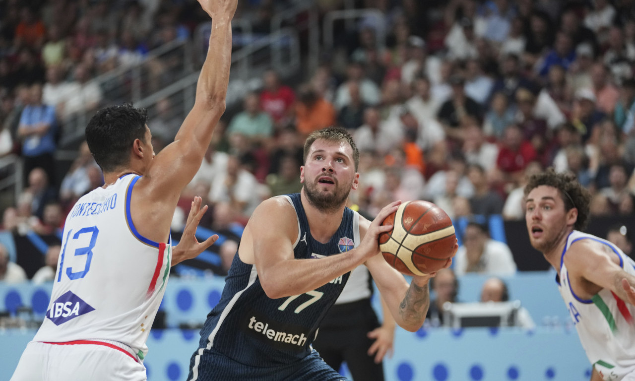 SLOVENIJA POBEDILA ITALIJU Dončić dao 42 poena!