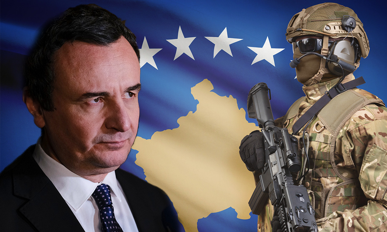 OBJAVA RATA SRBIJI!? Kurti najavio zajedničku vojnu jedinicu Kosova i Albanije! Ulaže milijardu u proizvodnju oružja!