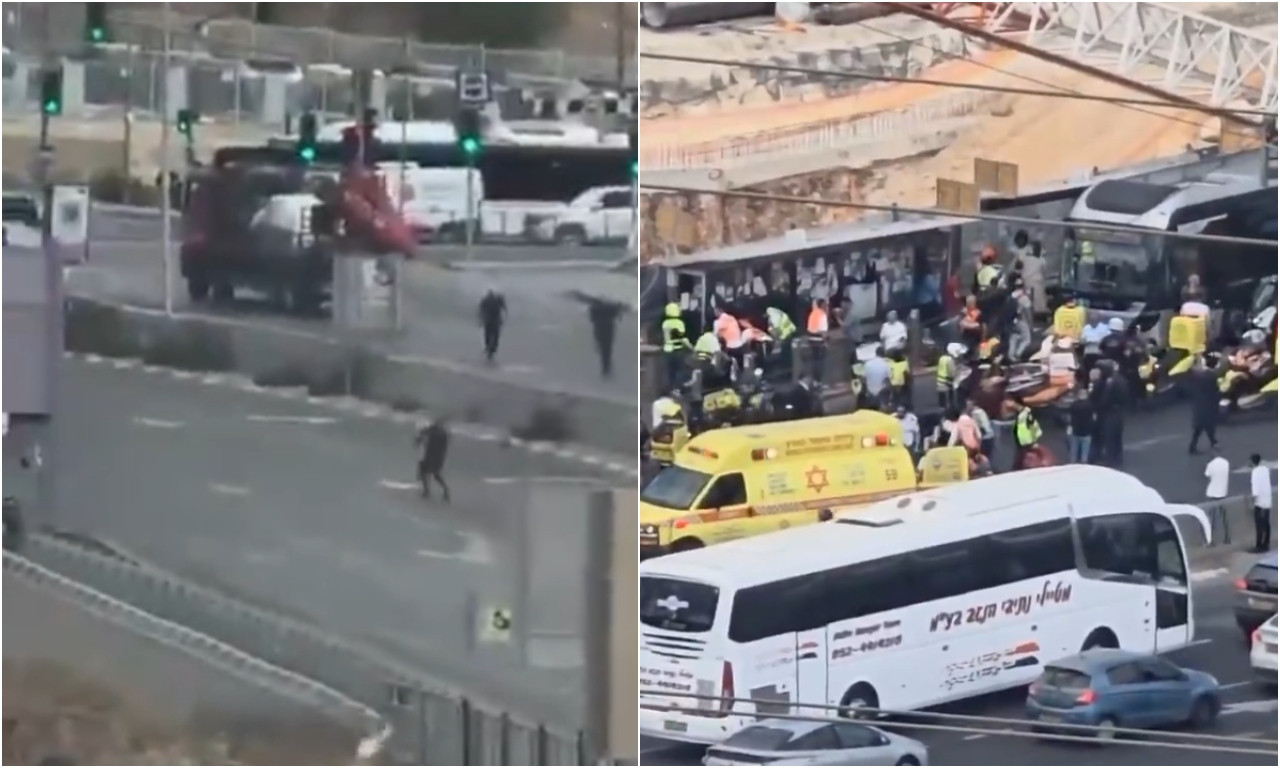 MASAKR U JERUSALIMU, BROJE SE MRTVI Teroristi upali među civile i počeli da rešetaju... (VIDEO)
