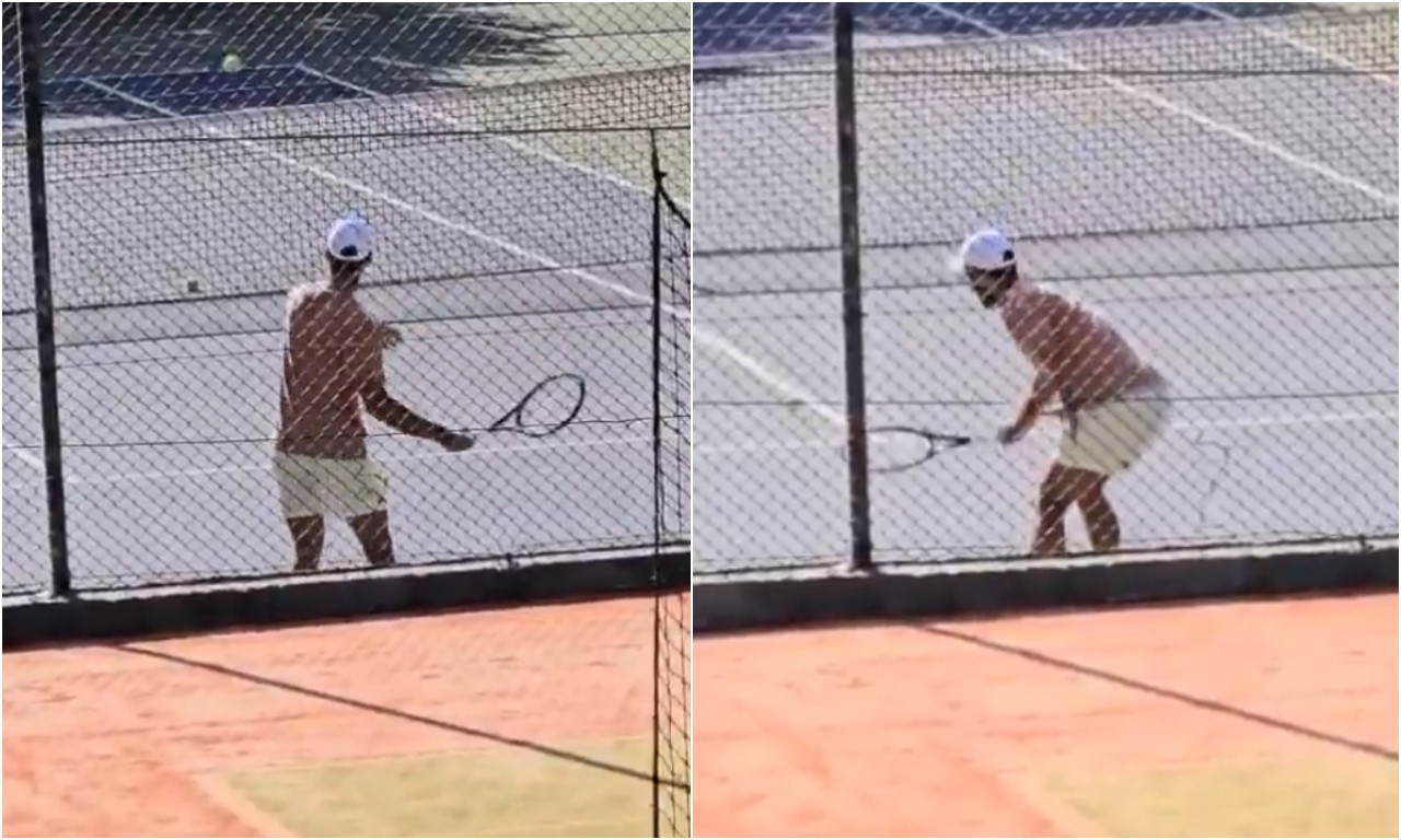 EVO GDE JE ĐOKOVIĆ POSLE ELIMINACIJE U NJUJORKU Zna se - vredno radi u najboljem društvu (VIDEO)