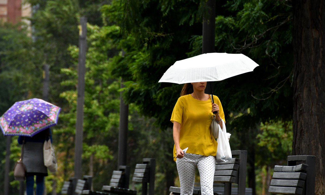 DANAS SVEŽE I OBLAČNO VREME Evo kada se očekuje prestanak padavina