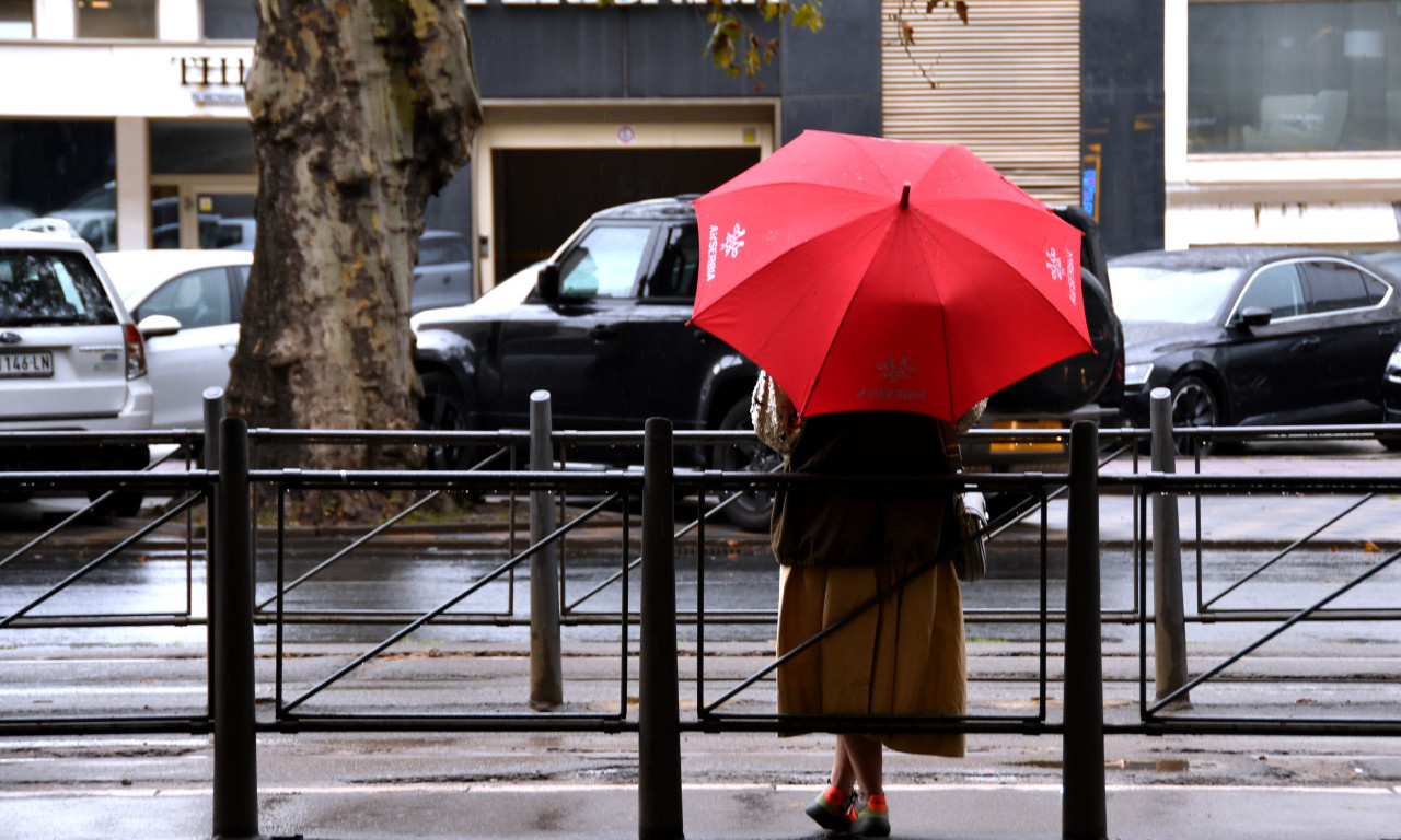 NAJNOVIJA PROGNOZA RHMZ Tokom noći kiša u Beogradu, vremenske nepogode i u ostalim delovima Srbije