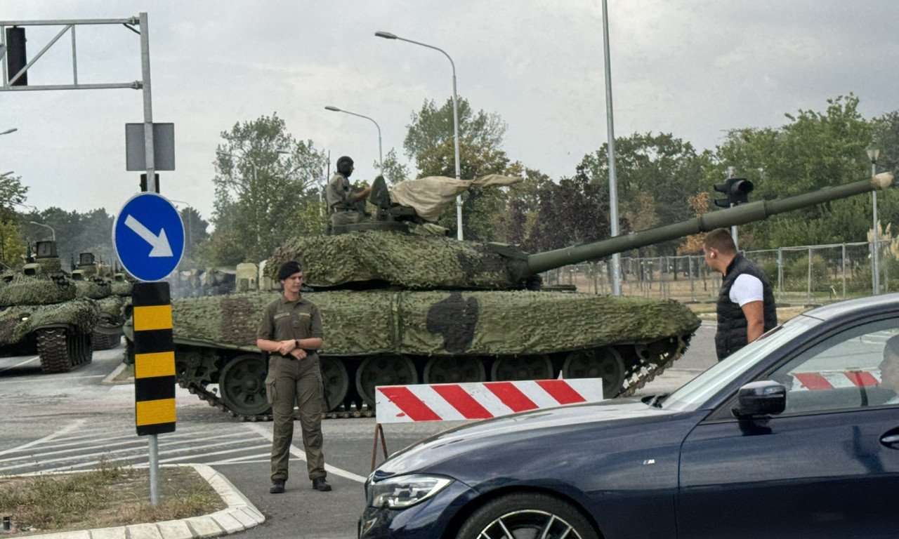 TENKOVI NA ULICAMA Evo šta se dešava kod TC "Ušće" na Novom Beogradu, ovo nikad nismo videli  (FOTO+VIDEO)