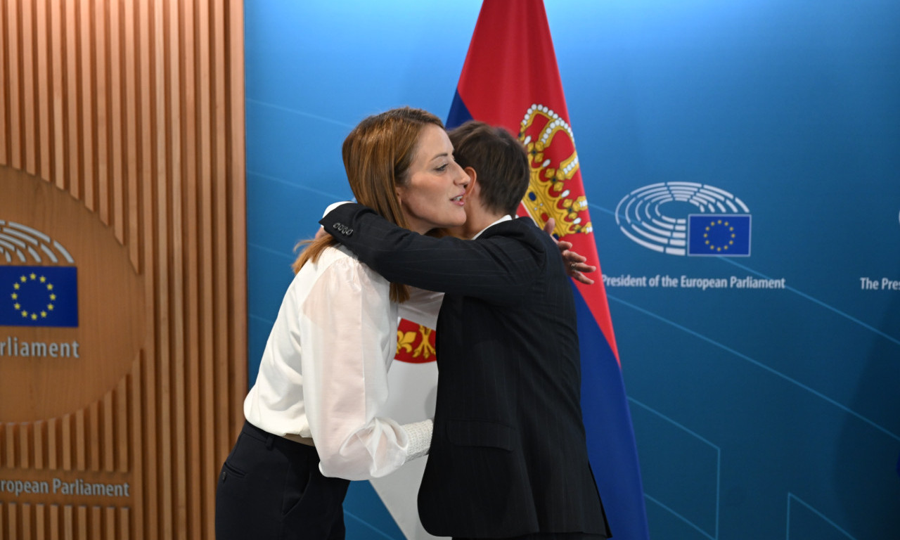 BRNABIĆ IZ BRISELA: "Nemam kome da se izvinjavam!" Sve o srdačnom pozdravu sa predsednicom Evropskog parlamenta (VIDEO)