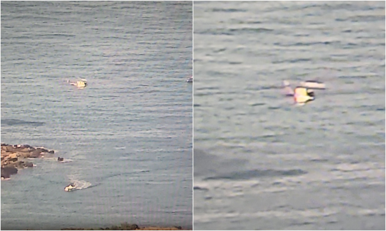 POTRAGA ZA UTOPLJENOM DEVOJKOM IZ SRBIJE Pogledajte prve snimke dramatične akcije u Crnoj Gori (VIDEO)