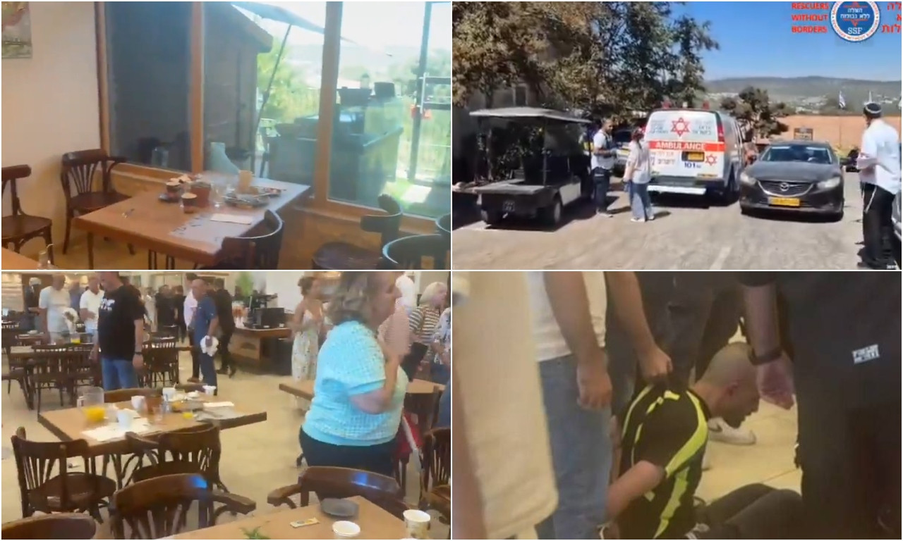 ZAPOSLENI U HOTELU UZVIKIVAO "ALAHU AKBAR", PA POTEGAO NOŽ Strašne scene u Izraelu (VIDEO)