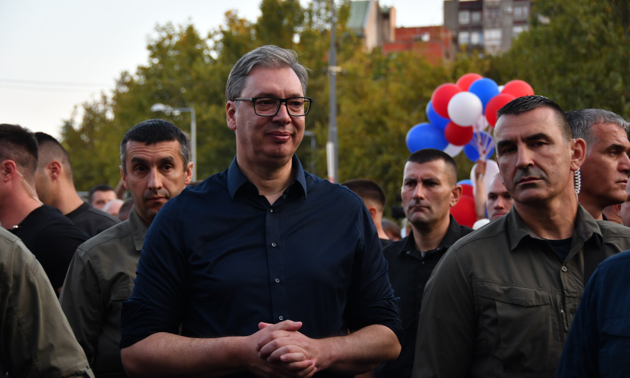 "NEKI SU HTELI DA NAM ZVIŽDE, ALI SU POBEGLI" Vučić: Verujem da je u Srbiji bilo oko 140.000 ljudi!