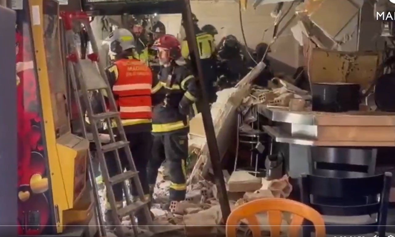 EKSPLOZIJA SRAVNILA BAR, U RUŠEVINAMA PRONAĐENO TELO Pogledajte potresne scene posle tragedije u Madridu (FOTO/VIDEO)