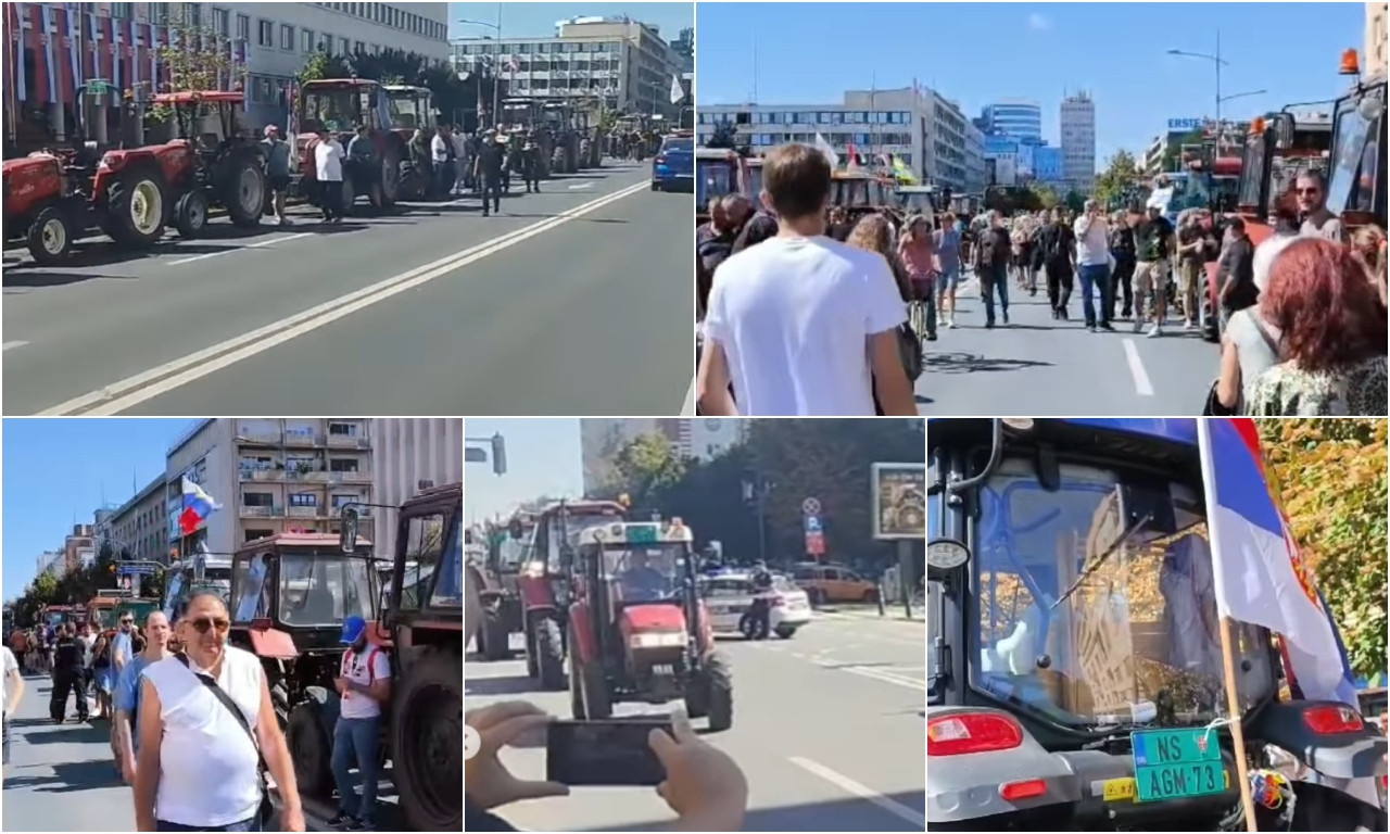 POLJOPRIVREDNICI PROTESTUJU U NOVOM SADU Oglasio se ministar Glamočić: "Otvoreni smo za razgovor sa svim udruženjima"