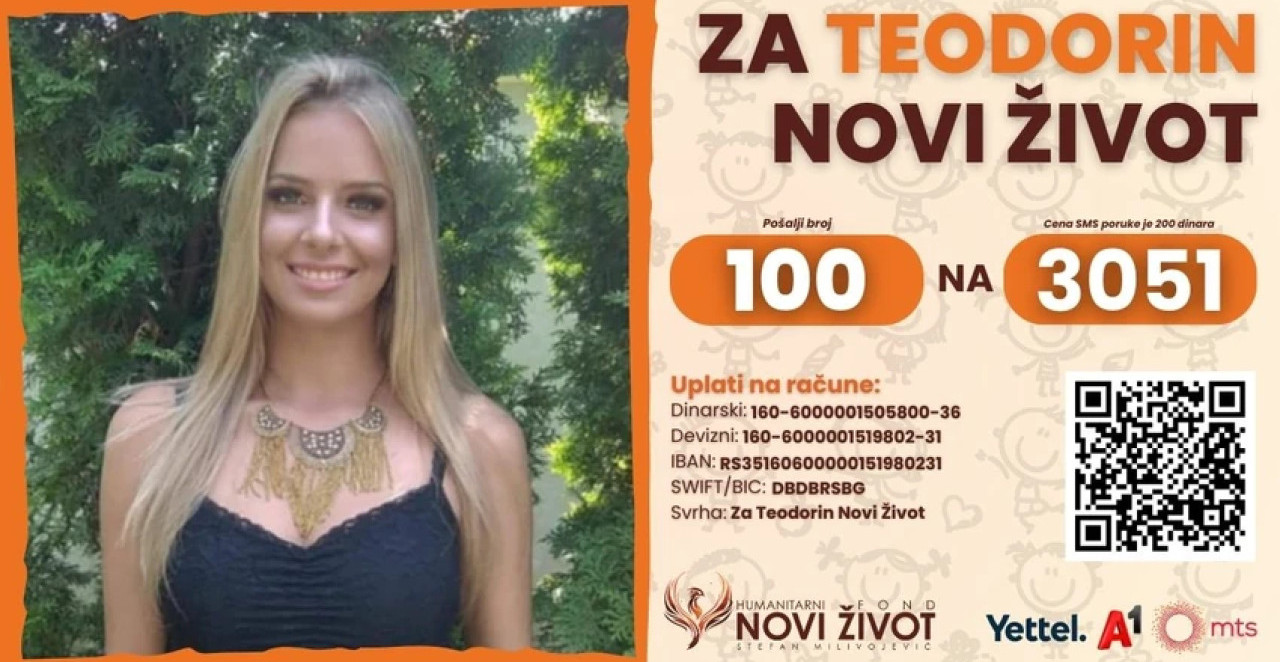 POMOZIMO TEODORI MARTINKO! Jedina je preživela pad nadstrešnice u Novom Sadu i sada joj trebamo više nego ikad (FOTO)