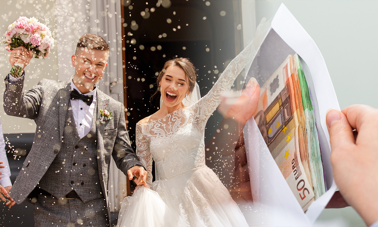 KOLIKO PARA STAVITI U KOVERTU MLADENCIMA NA SRPSKOJ SVADBI Evo šta kažu običaji, a šta zdrav razum