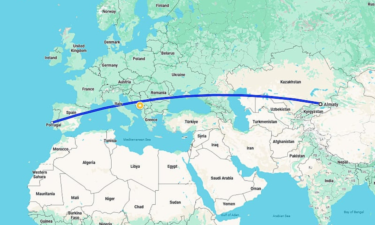 NAJDUŽE PUTOVANJE U ISTORIJI LIGE ŠAMPIONA Ovaj tim je prešao šest vremenskih zona da bi igrao utakmicu (FOTO)