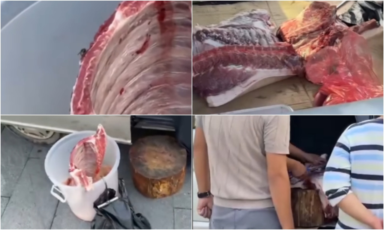 ŠOK U CENTRU GRADA Pogledajte kako se nabavlja meso za popularni kineski fast food u Beogradu! (VIDEO)