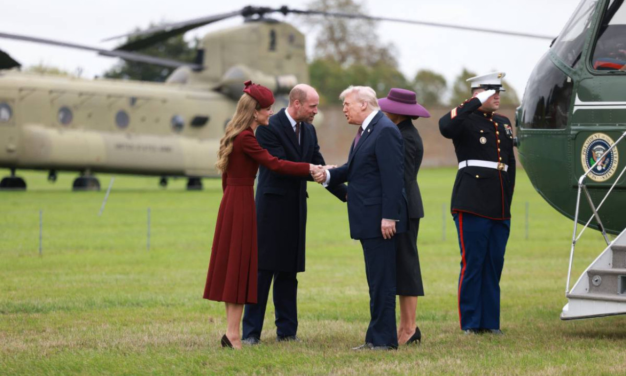 ŠTA JE TRAMP ŠAPNUO KEJT MIDLTON? Stručnjak za čitanje sa usana otkrio reči koje će razbesneti Melaniju (FOTO/VIDEO)