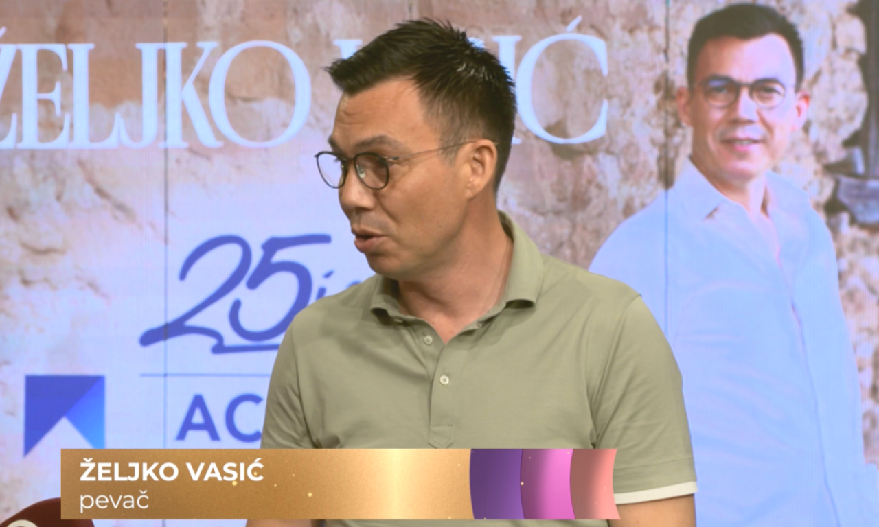 "VAŽNO JE DA DECA MOGU DA VAM KAŽU DOBRE I LOŠE STVARI" Željko Vasić iskreno o ulozi oca (VIDEO)