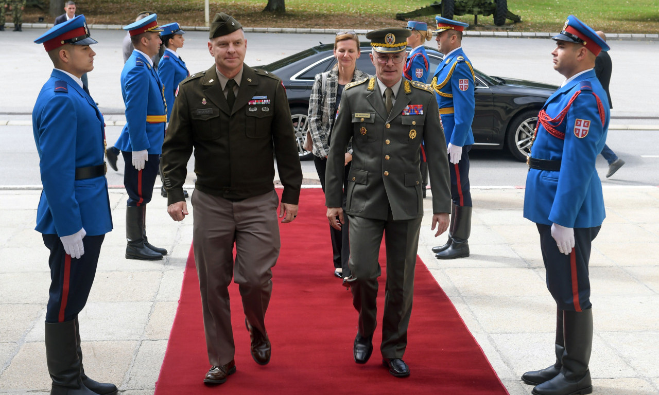 KOMANDANT GARDE OHAJA U BEOGRADU Vojna saradnja Srbije i SAD intenzivna i sadržajna