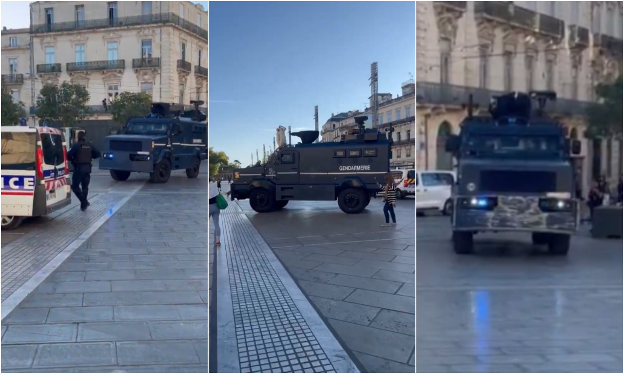ŽANDARMERIJA IZBACILA "OKLOPNA ČUDOVIŠTA" NA ULICE FRANCUSKE Evo kako policija razbija blokade (VIDEO+FOTO)