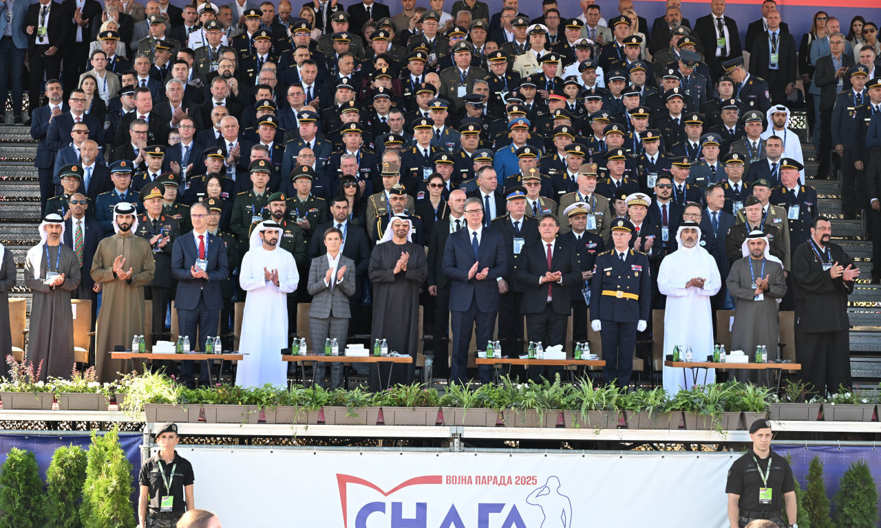 PRINC IZ BAHREINA ODUŠEVLJEN VOJNOM PARADOM U BEOGRADU Objavio snimak naše vojske i uputio snažnu poruku predsedniku